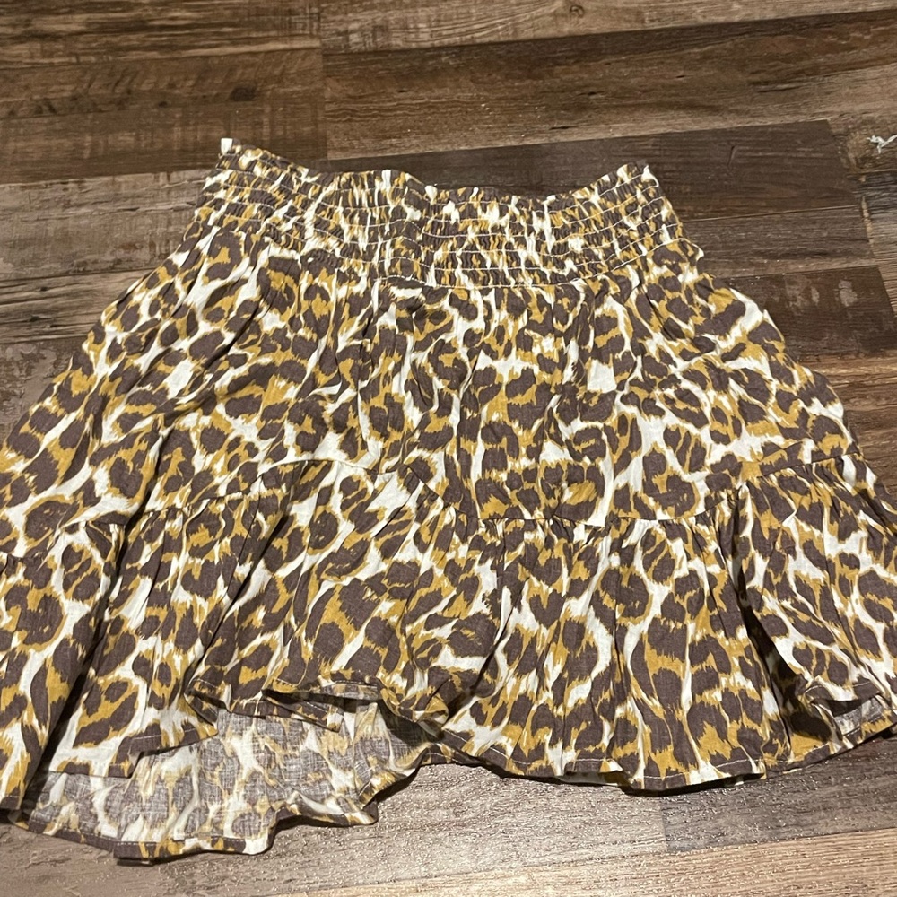 Cheetah skirt
